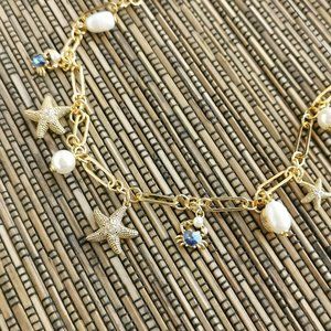 Kate Spade Sea Star Charm Necklace Gold